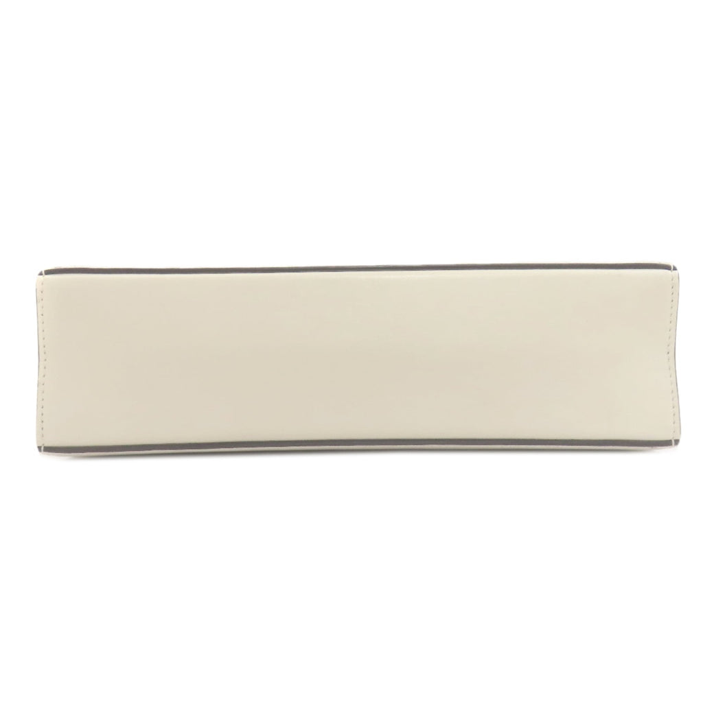 Gucci White Leather Shoulder Bag (Pre-Owned)