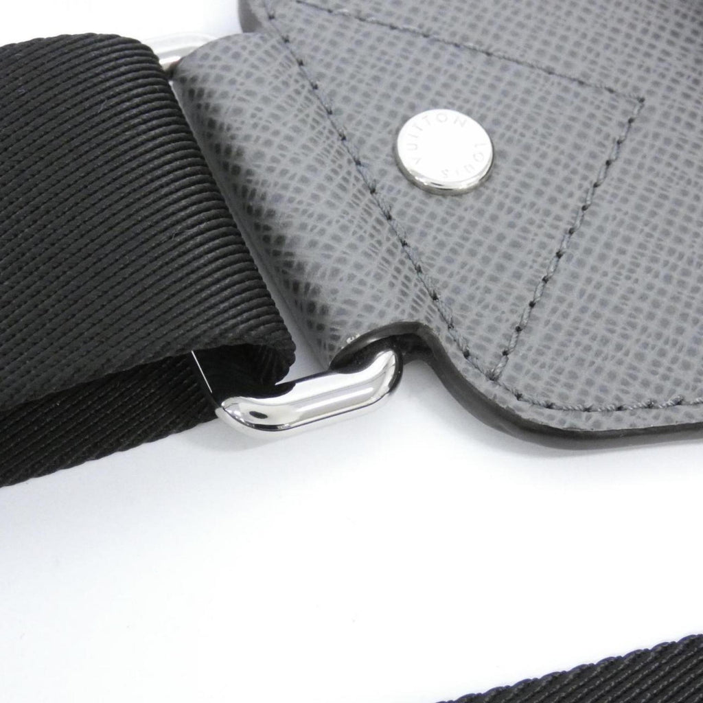 Louis Vuitton Gris Leather Shoulder Bag (Pre-Owned)