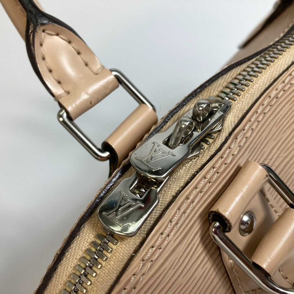 Louis Vuitton Beige Leather Handbag (Pre-Owned)