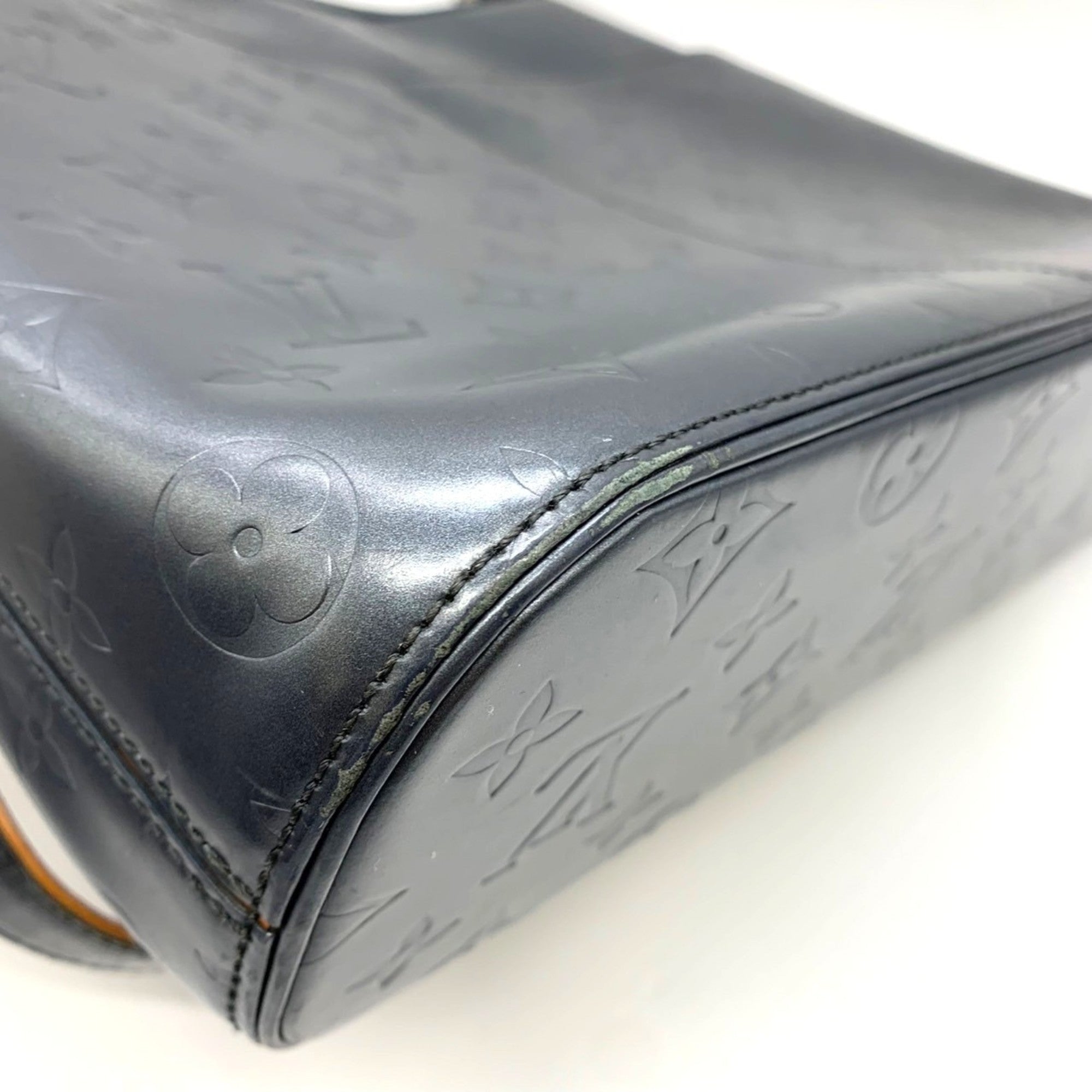 Louis Vuitton Gray Monogram Mat Shoulder Bag (Pre-Owned)