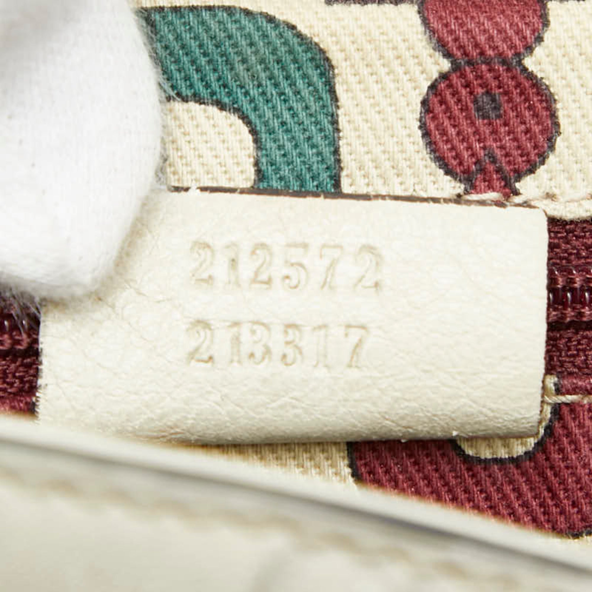 Gucci Ivory White Leather Shoulder Bag (Pre-Owned)