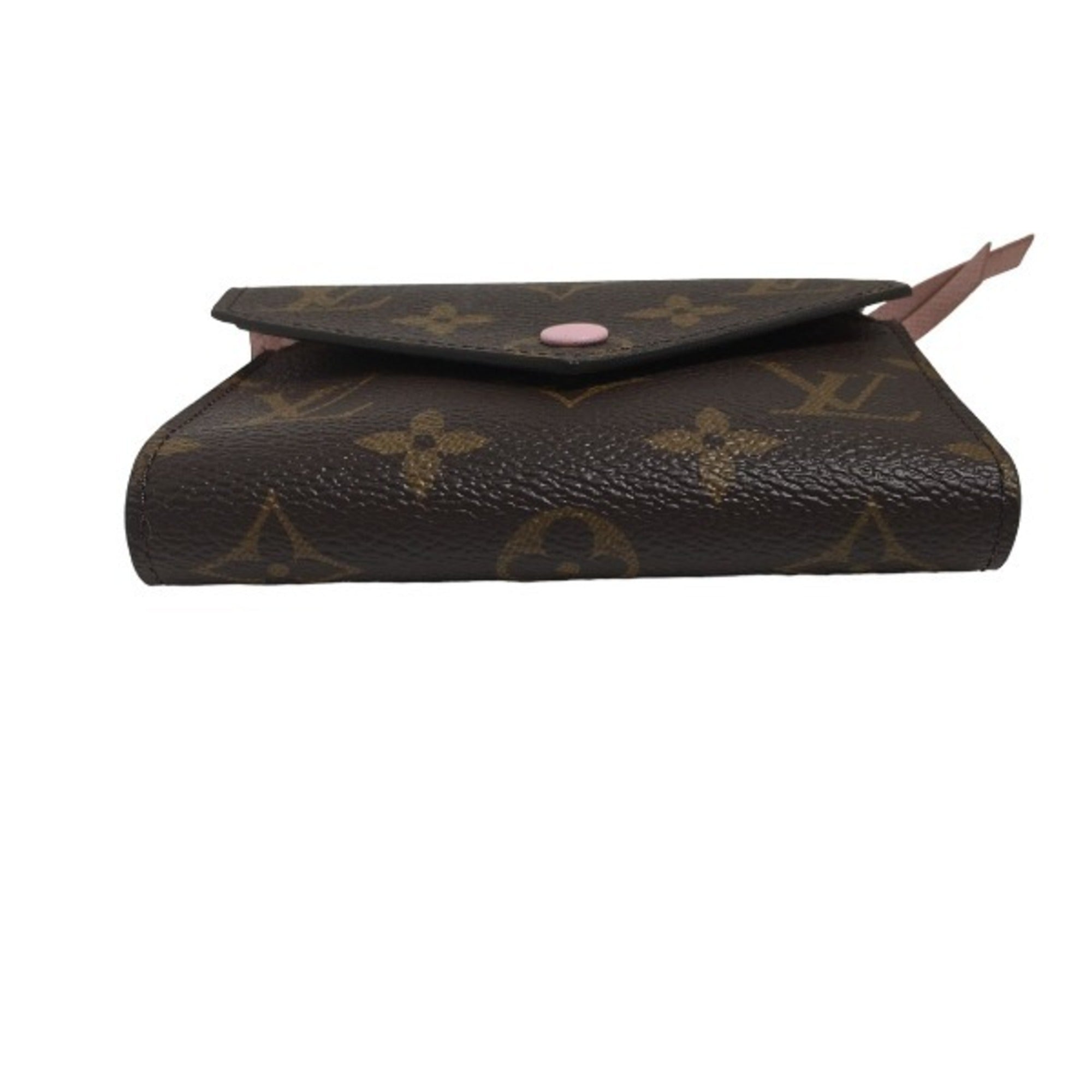 Louis Vuitton Rose Ballerine Monogram Wallet (Tri-Fold) (Pre-Owned)