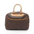 Louis Vuitton Brown Monogram Coated Canvas Handbag (Pre-Owned)