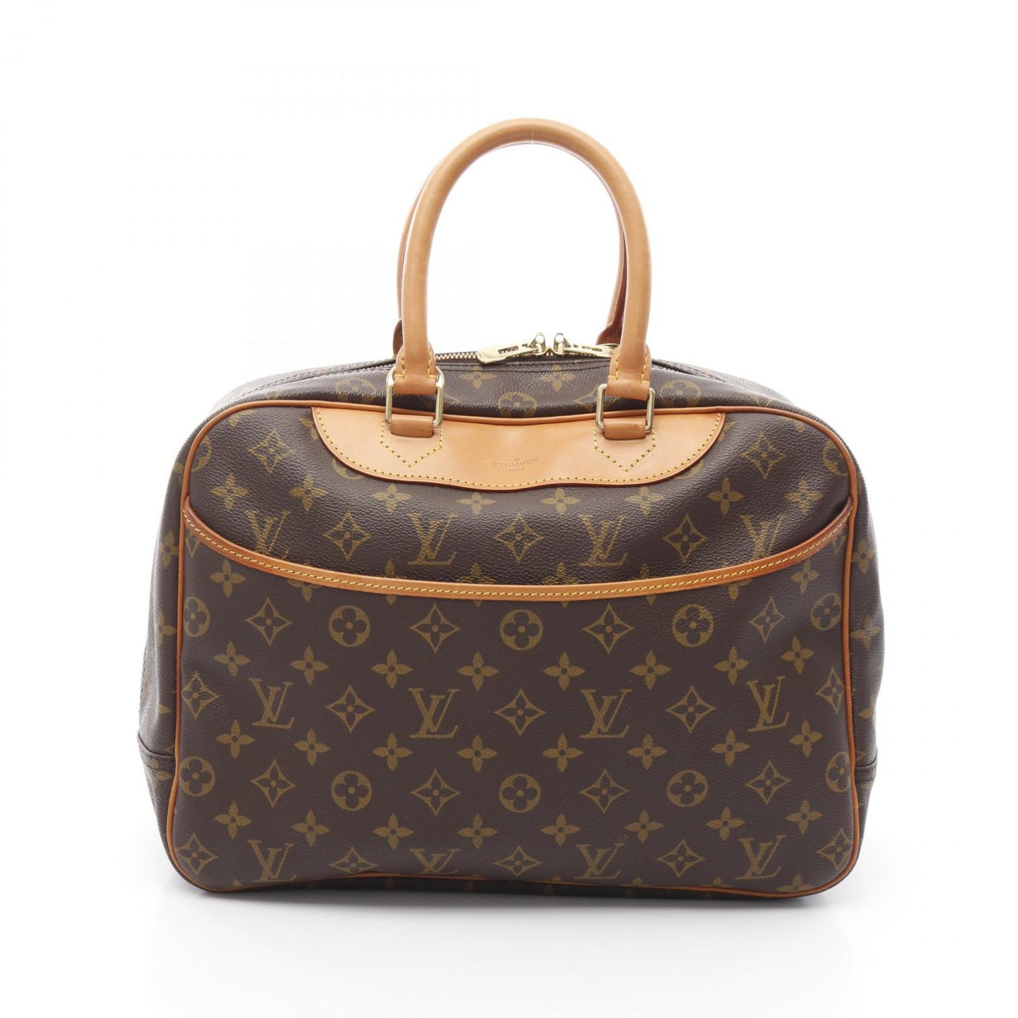 Louis Vuitton Brown Monogram Coated Canvas Handbag (Pre-Owned)