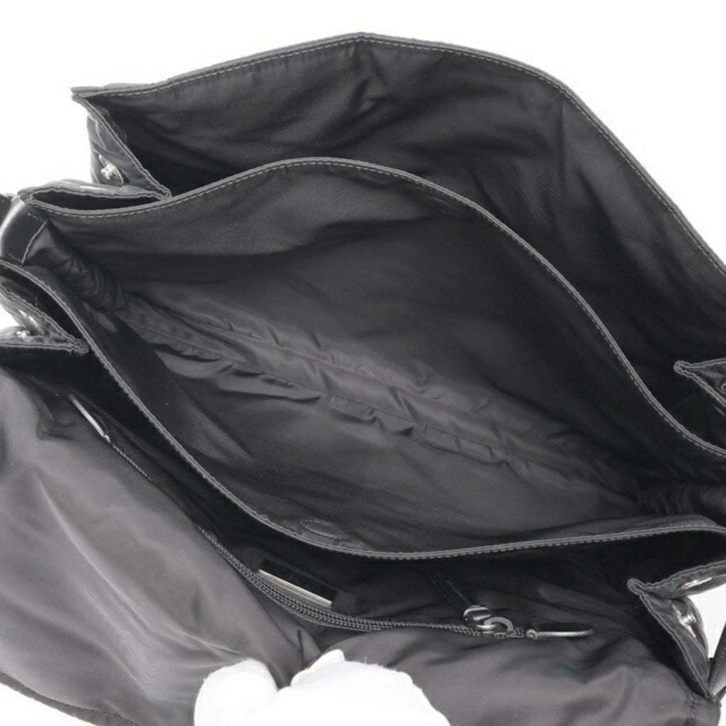Prada Black Nylon Shoulder Bag (Pre-Owned)