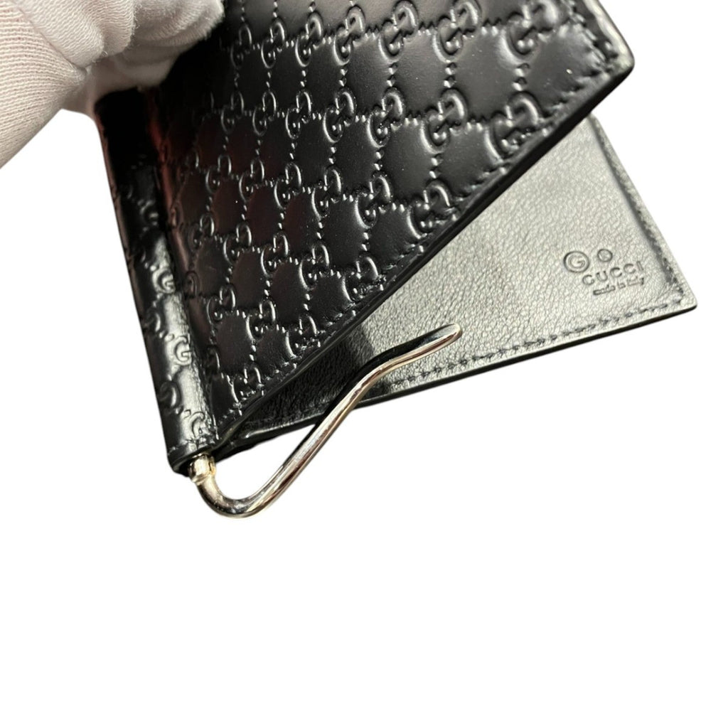 Gucci Black Leather Wallet (Bi-Fold) (Pre-Owned)
