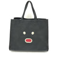 Fendi Selleria Black Leather Tote Bag (Pre-Owned)