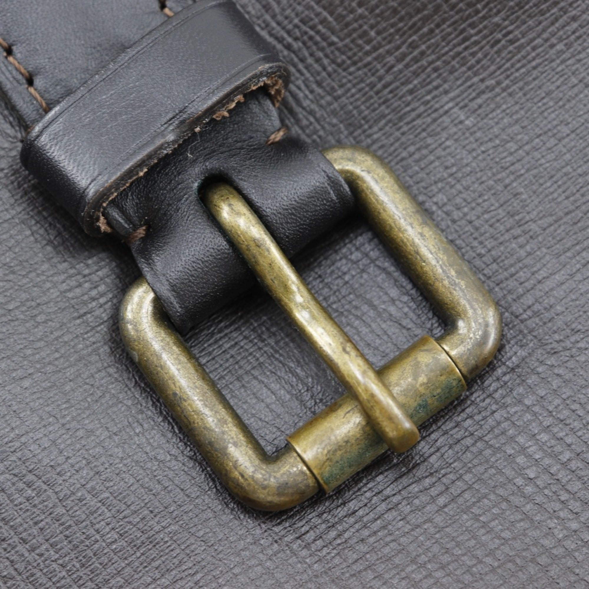 Louis Vuitton Brown Coffee Leather Shoulder Bag (Pre-Owned)