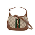 Gucci Beige Brown Pvc Leather Handbag Shoulder Bag (Pre-Owned)