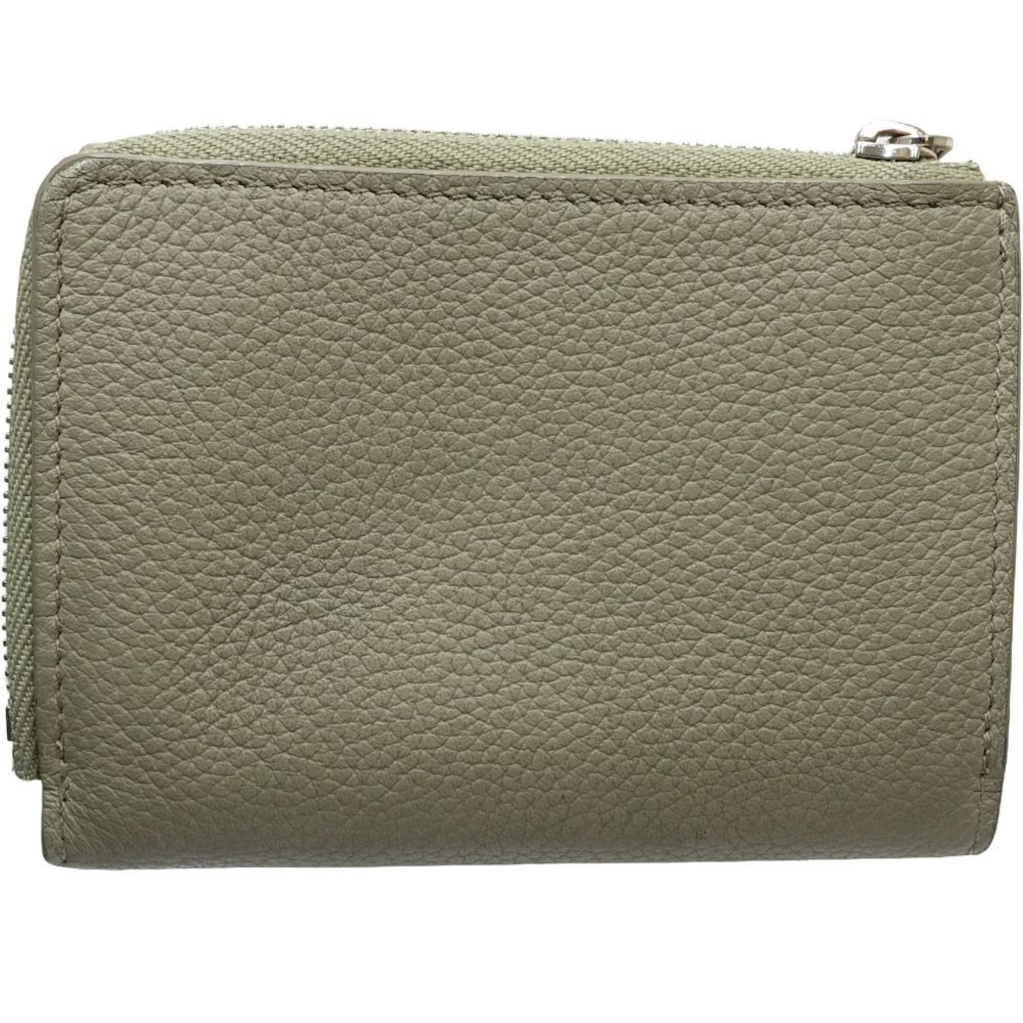 Louis Vuitton Leather Wallet (Tri-Fold) (Pre-Owned)