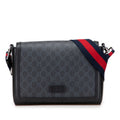 Gucci Black Pvc Leather Shoulder Bag (Pre-Owned)