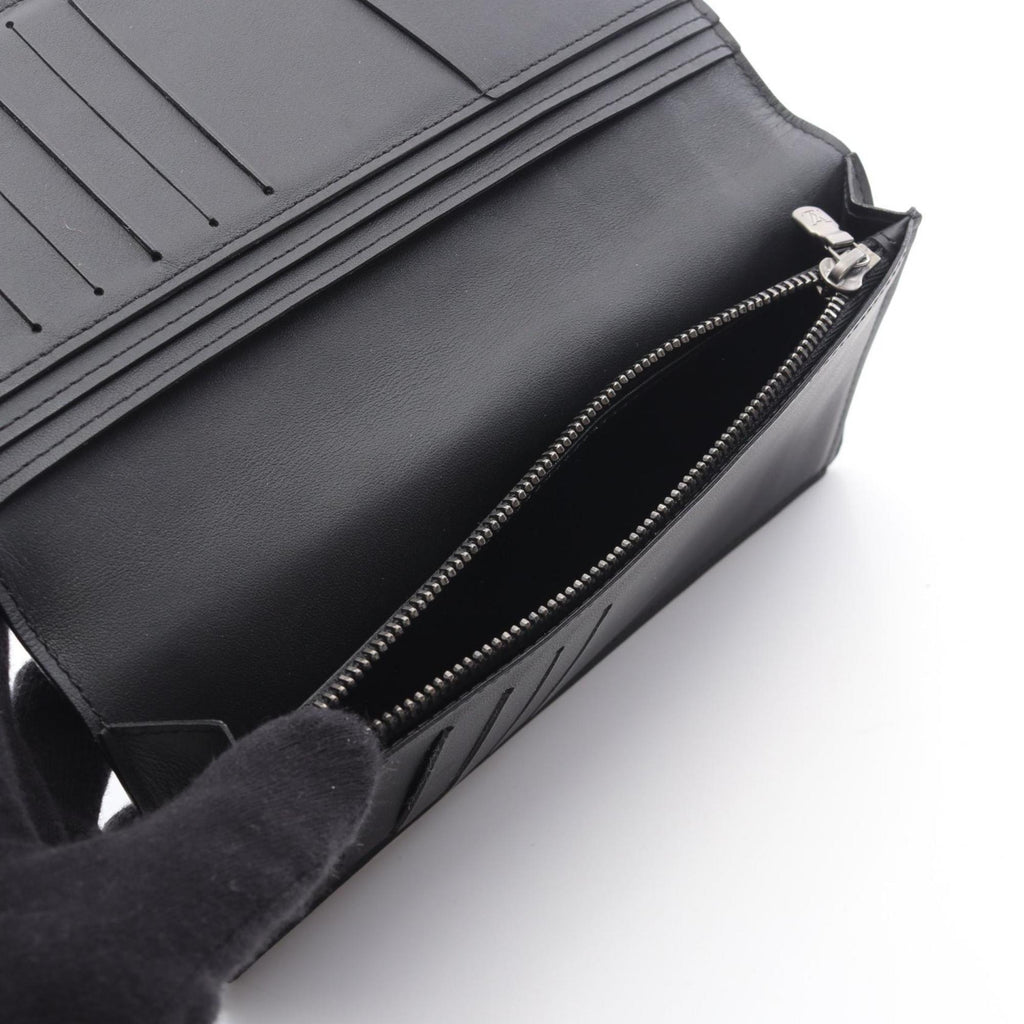 Louis Vuitton Black Onyx Damier Infini Leather Long Wallet (Bi-Fold) (Pre-Owned)