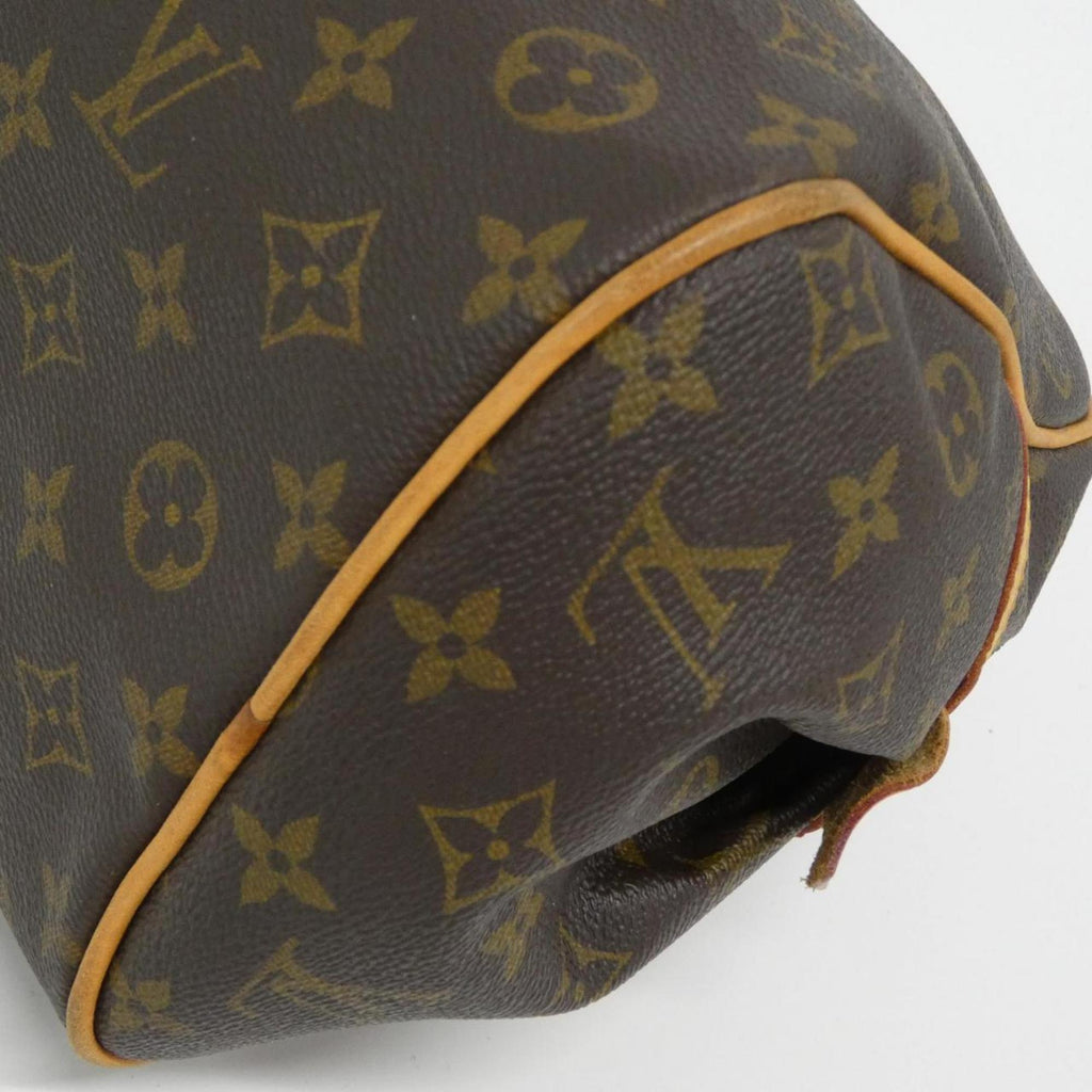 Louis Vuitton Marron Coated Canvas Shoulder Bag (Pre-Owned)