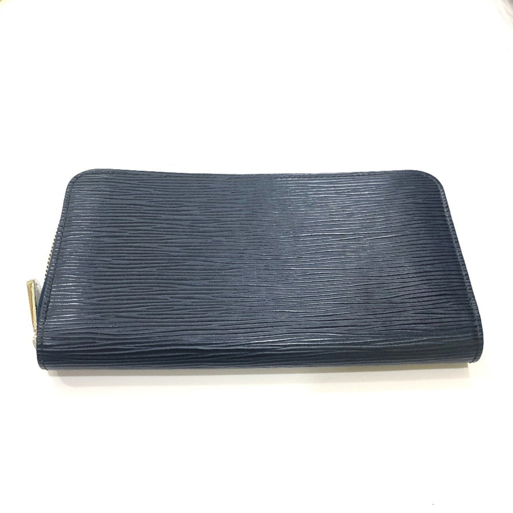 Louis Vuitton Epi Blue Epi Leather Long Wallet (Bi-Fold) (Pre-Owned)