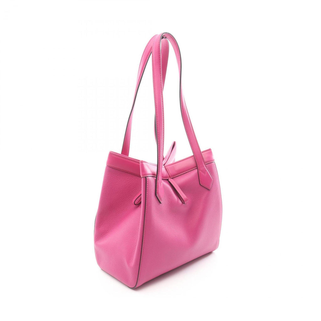 Fendi Pink Leather Tote Bag (Pre-Owned)