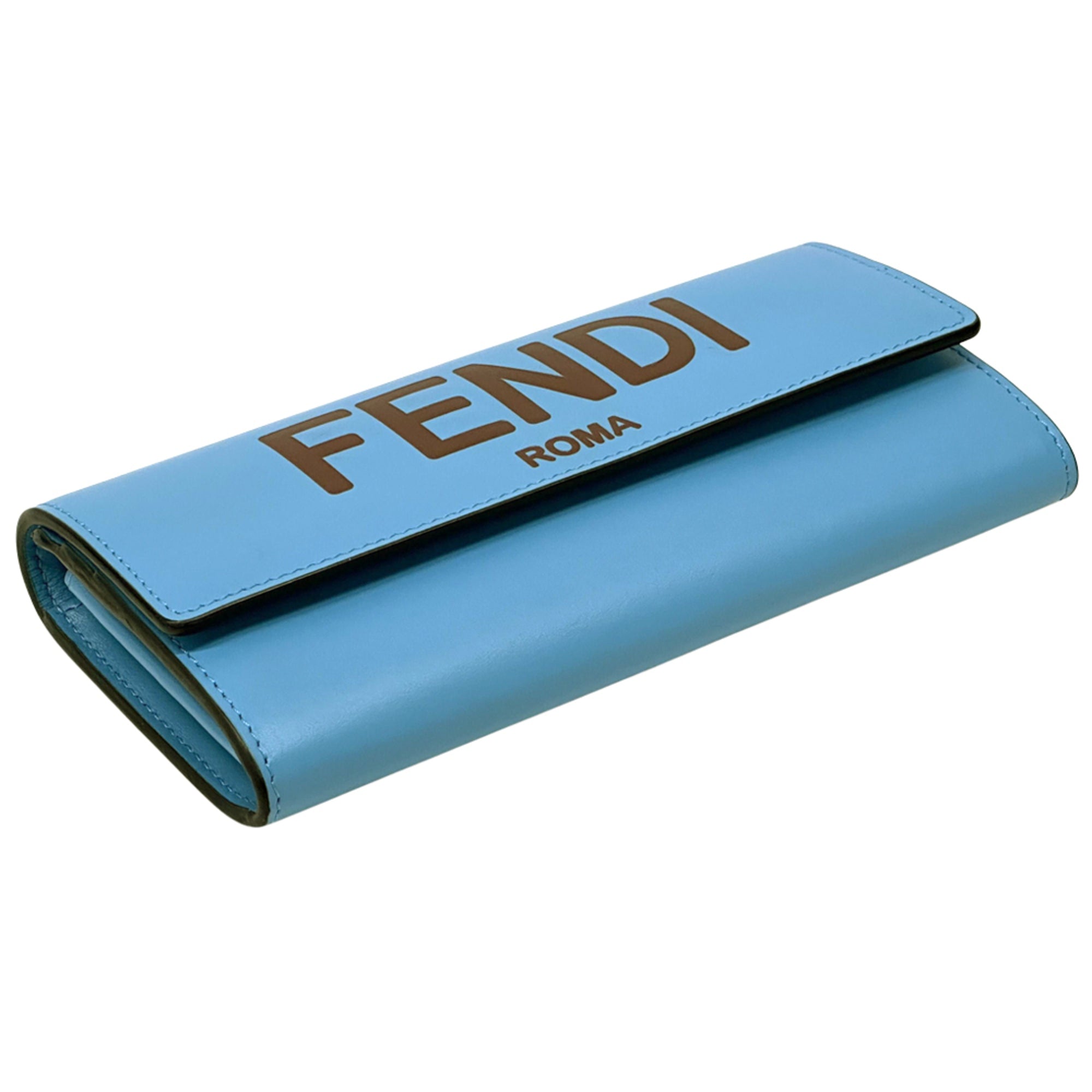 Fendi Blue Light Blue Leather (Pre-Owned)