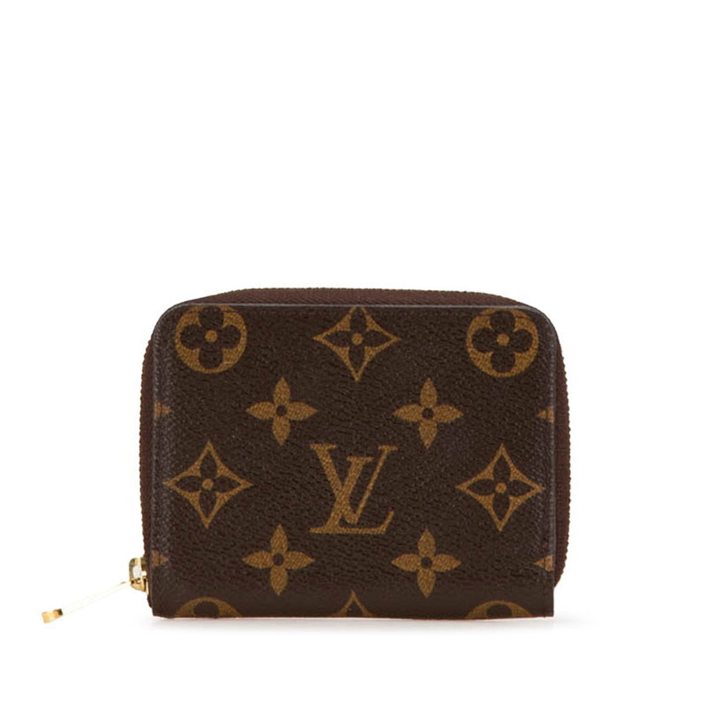 Louis Vuitton Brown Pvc Leather Coin Purse/Coin Case (Pre-Owned)