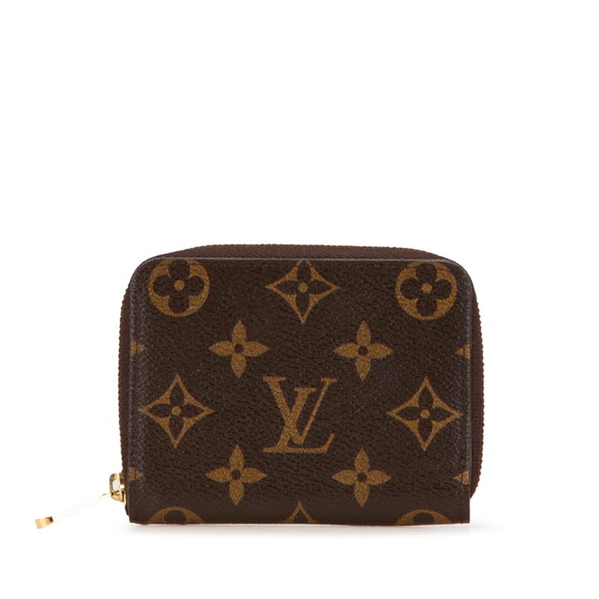 Louis Vuitton Brown Pvc Leather Coin Purse/Coin Case (Pre-Owned)