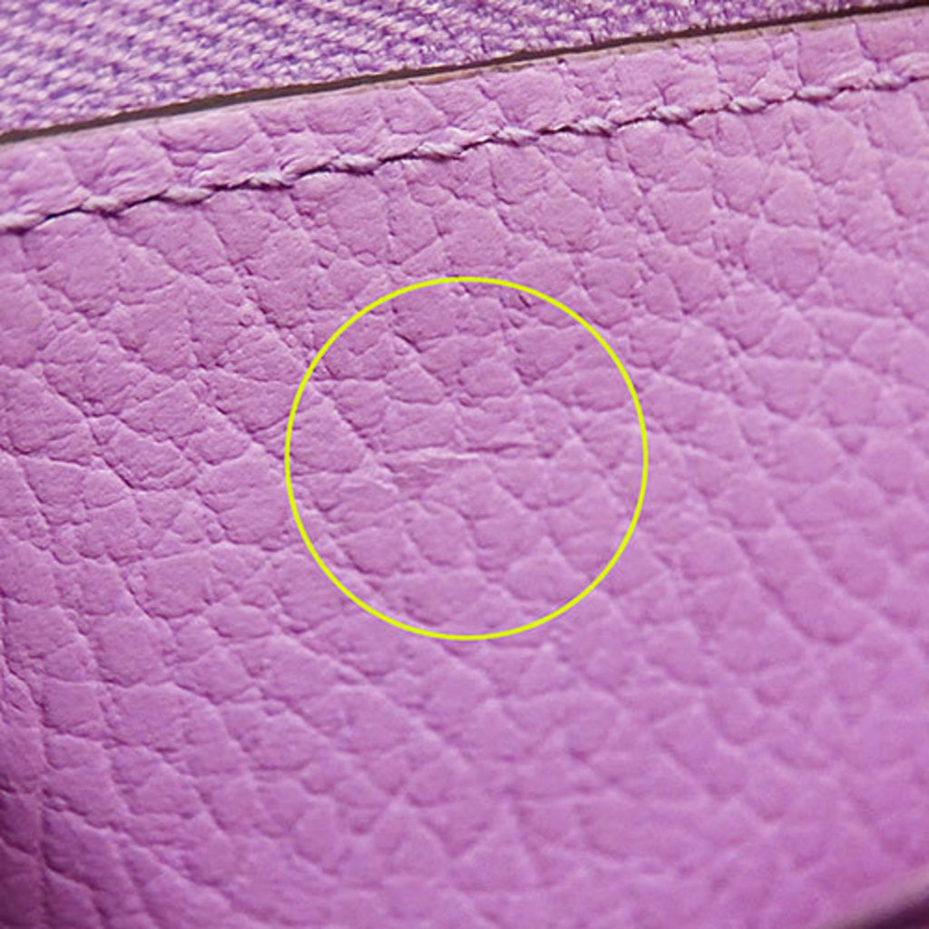 Gucci Purple Leather Coin Purse/Coin Case (Pre-Owned)