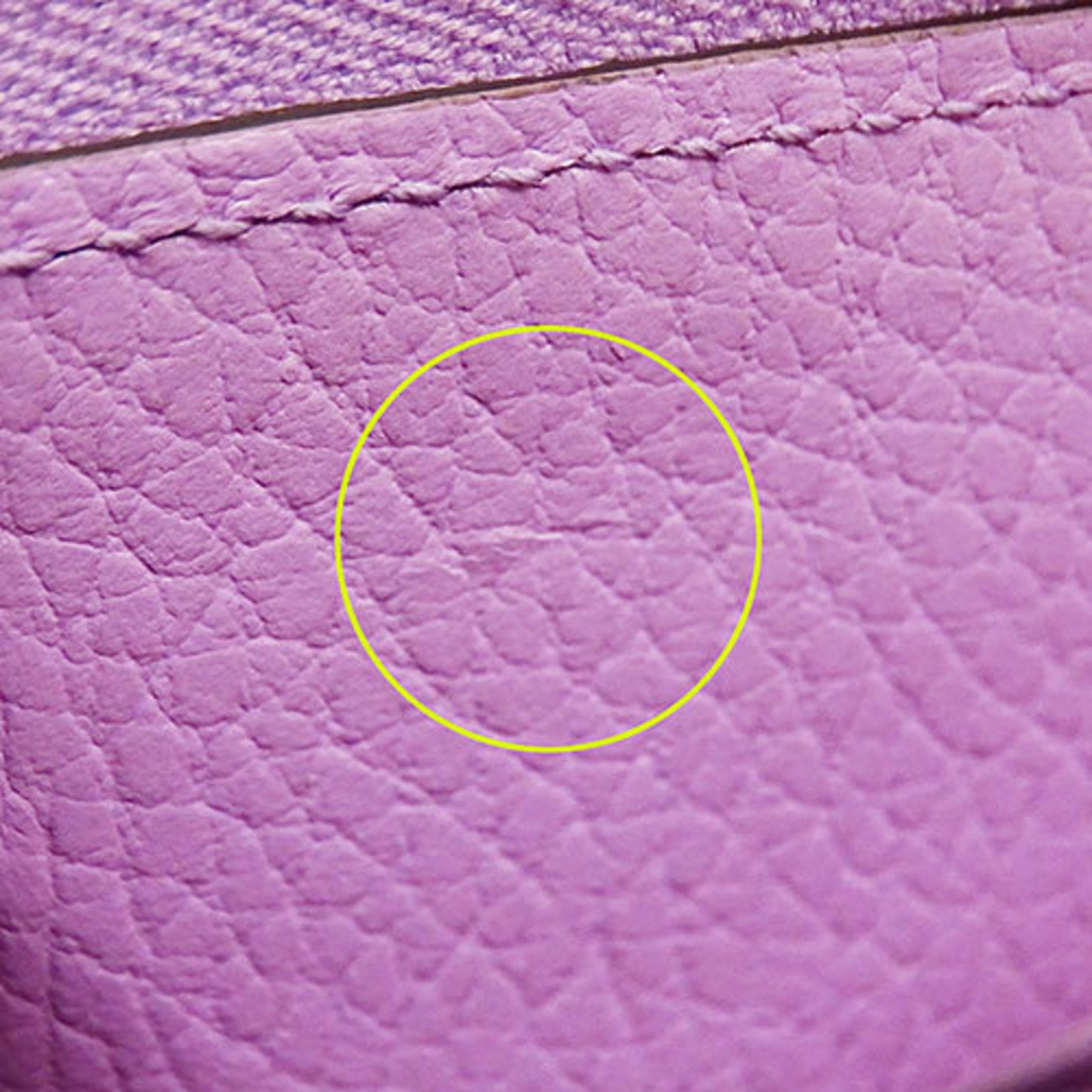 Gucci Purple Leather Coin Purse/Coin Case (Pre-Owned)