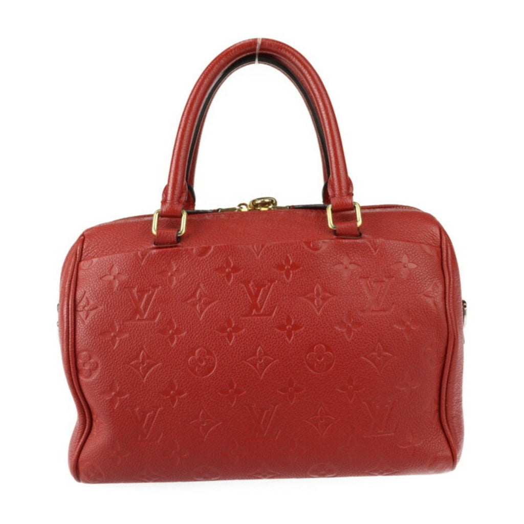 Louis Vuitton Cerise Red Color Leather Handbag Shoulder Bag (Pre-Owned)