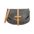 Louis Vuitton Marron Coated Canvas Shoulder Bag (Pre-Owned)