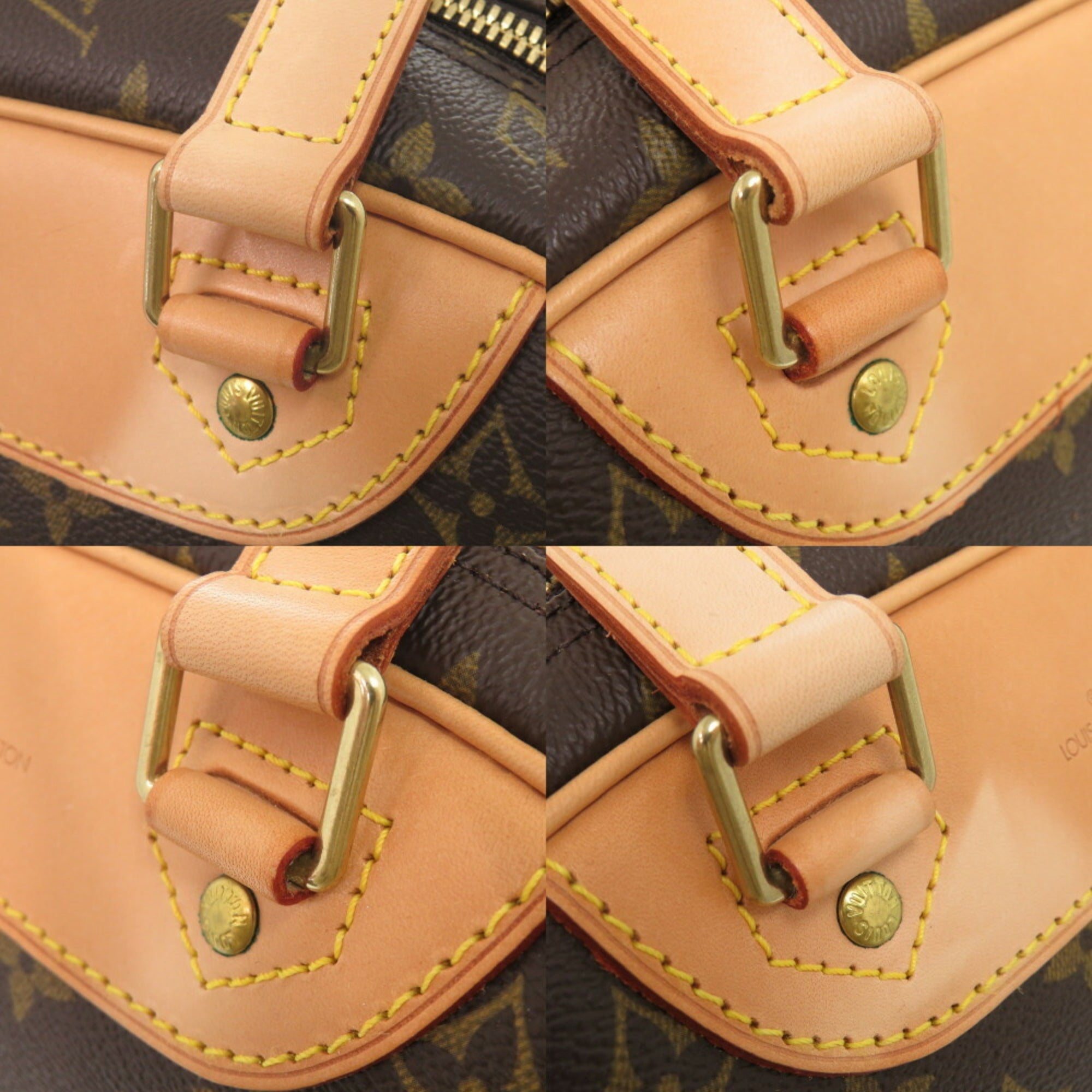 Louis Vuitton Brown Monogram Handbag (Pre-Owned)