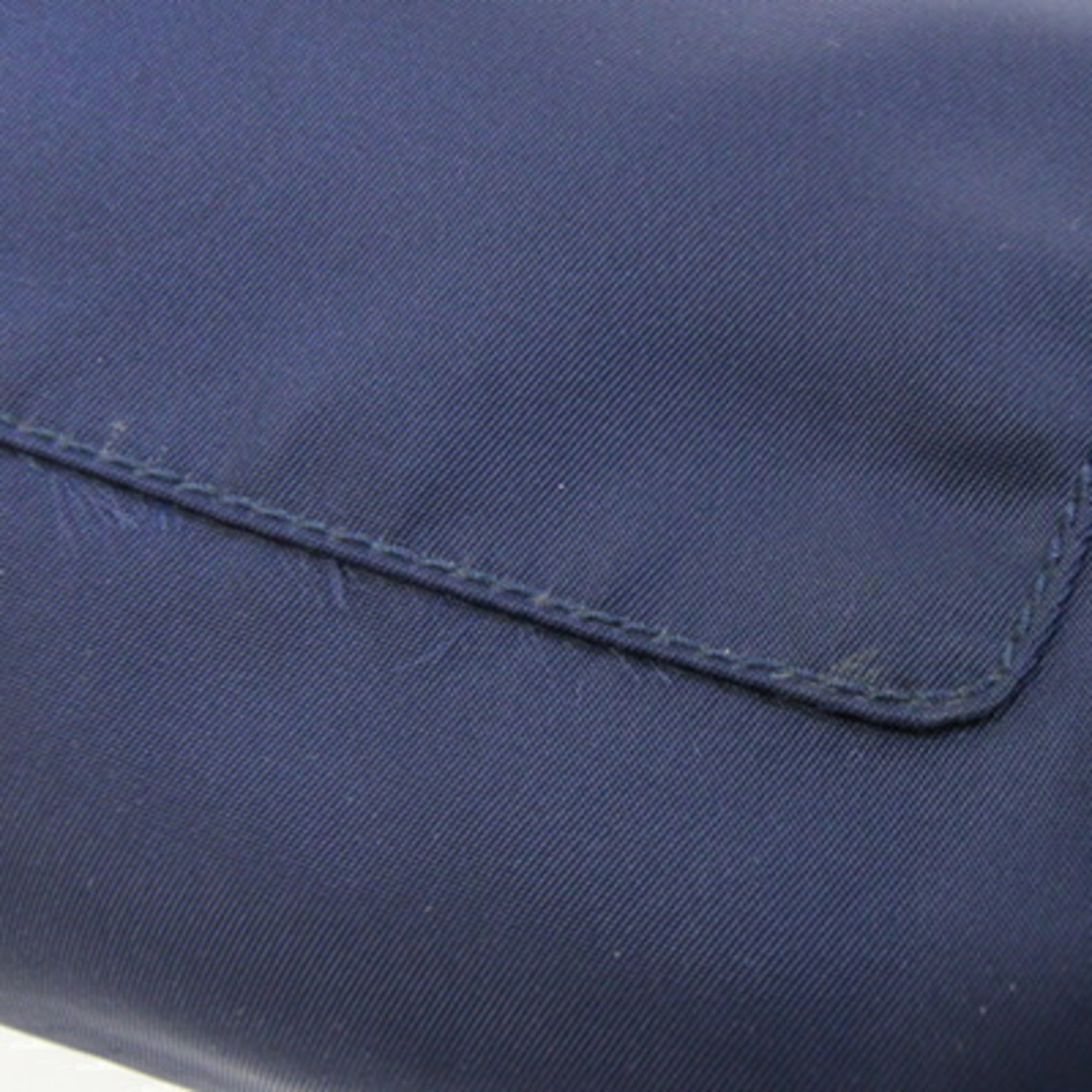 Prada Navy Nylon Pouch (Pre-Owned)