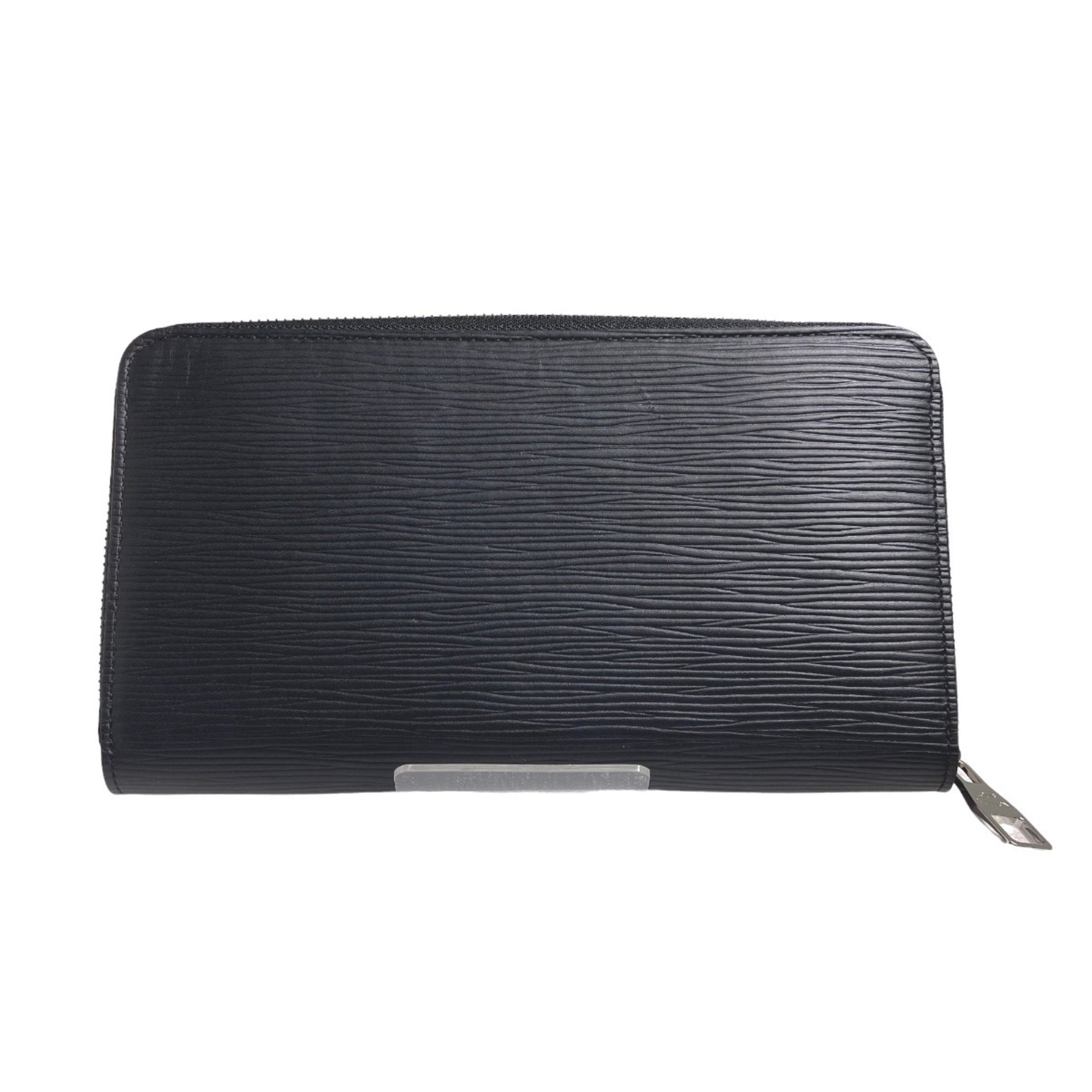 Louis Vuitton Noir Epi Leather Long Wallet (Bi-Fold) (Pre-Owned)