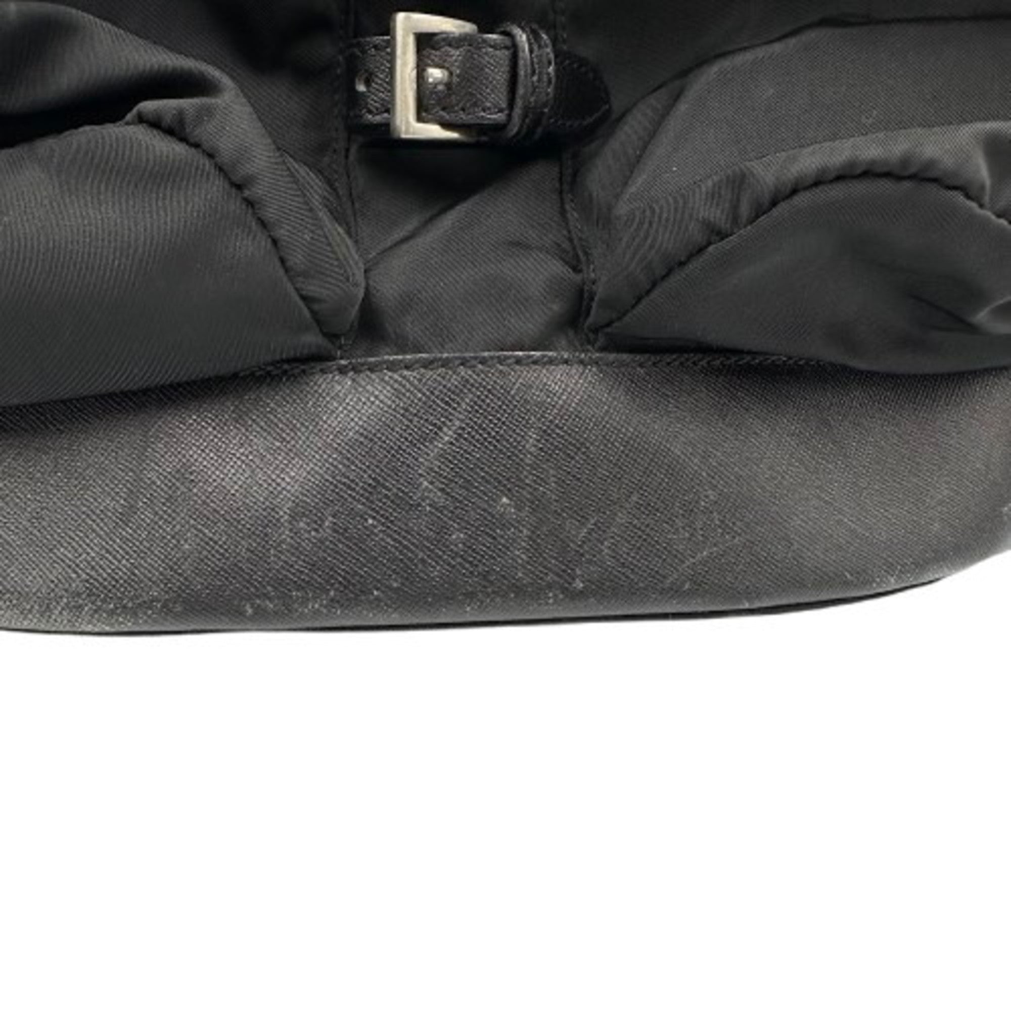 Prada Black Nylon Backpack (Pre-Owned)