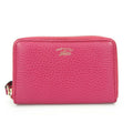 Gucci Pink Leather Coin Purse/Coin Case (Pre-Owned)