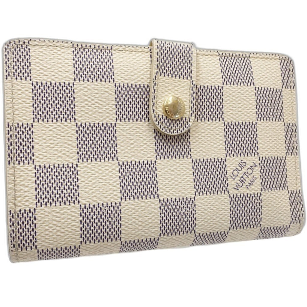Louis Vuitton Damier Azur Damier Azur Damier Azur Wallet (Bi-Fold) (Pre-Owned)