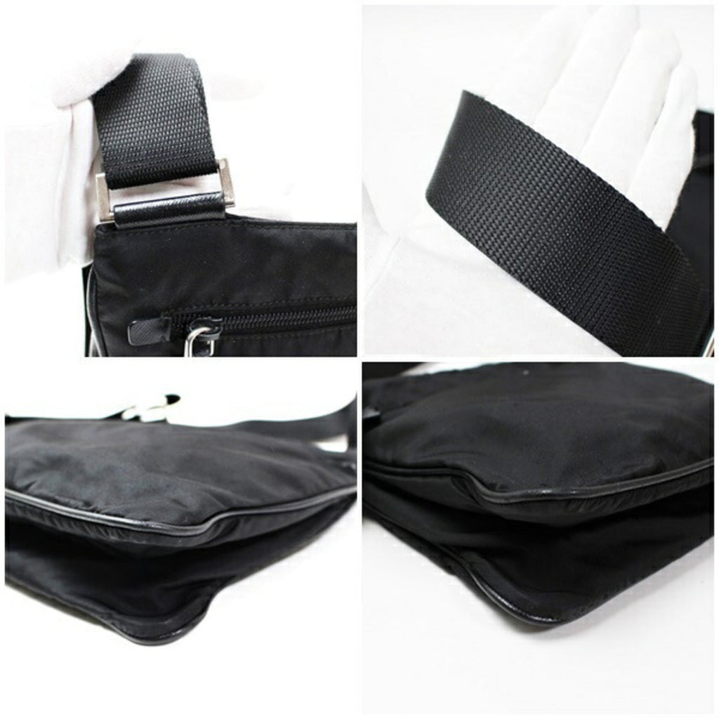 Prada Black Nylon Shoulder Bag (Pre-Owned)
