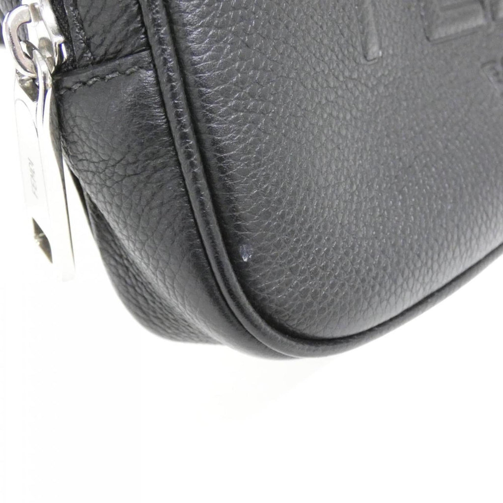 Fendi Black Leather Fanny Pack (Pre-Owned)