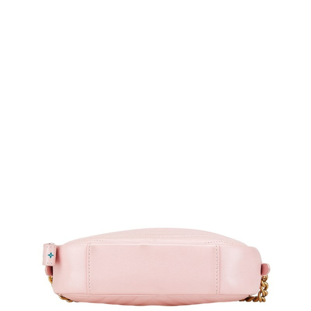Louis Vuitton Pink Leather Shoulder Bag (Pre-Owned)