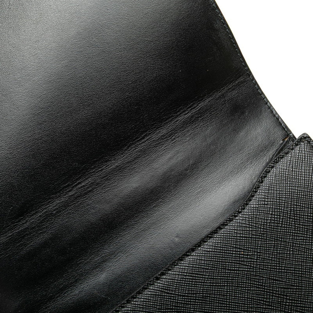 Prada Black Leather Shoulder Bag (Pre-Owned)