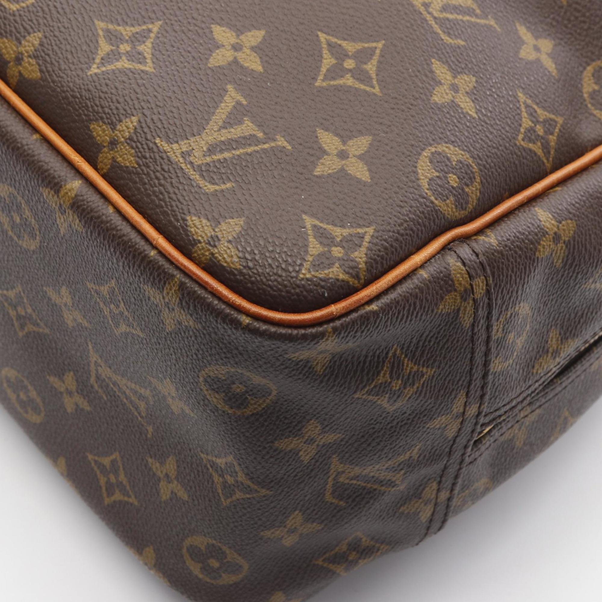 Louis Vuitton Brown Monogram Coated Canvas Handbag (Pre-Owned)