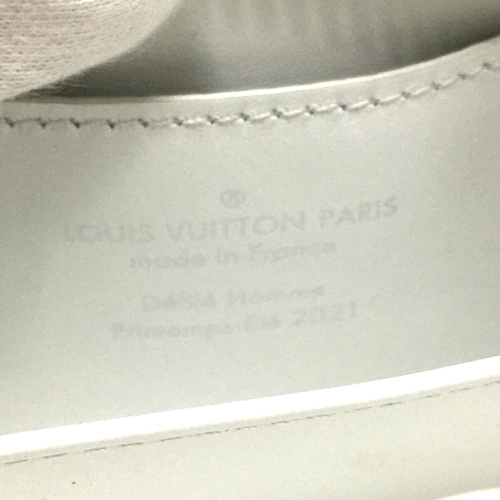Louis Vuitton Monogram White Leather Coin Purse/Coin Case (Pre-Owned)