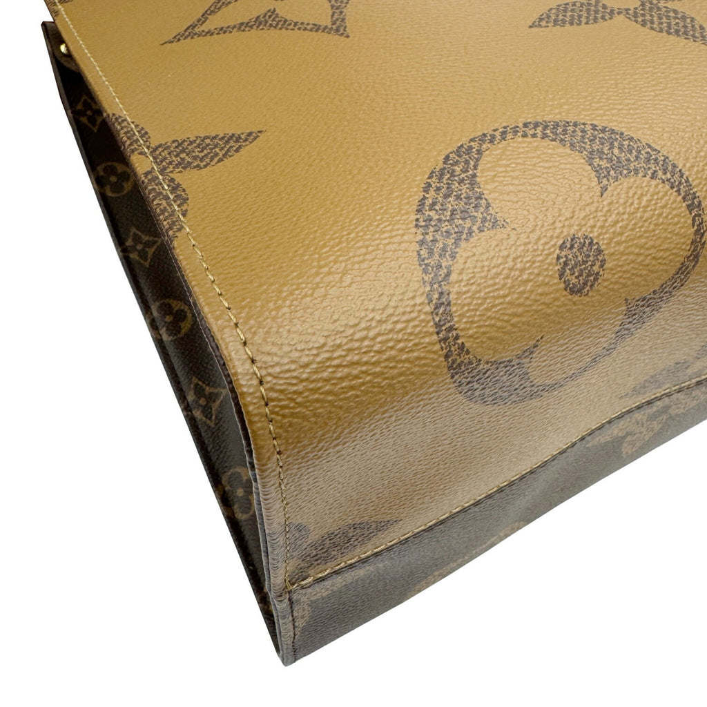 Louis Vuitton Brown Monogram Monogram Reverse Monogram Monogram Reverse Tote Bag (Pre-Owned)