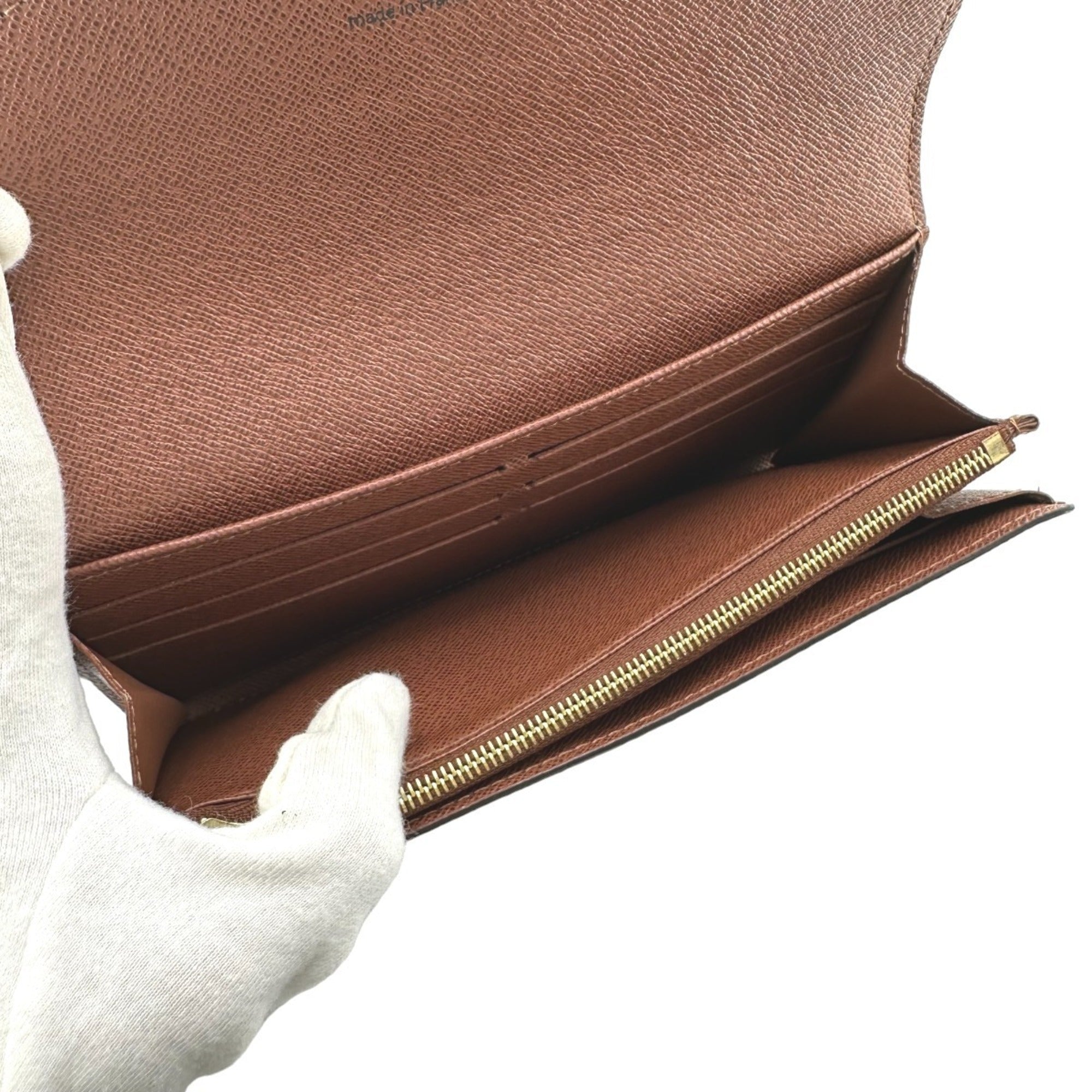 Louis Vuitton Brown Monogram Monogram Wallet (Bi-Fold) (Pre-Owned)