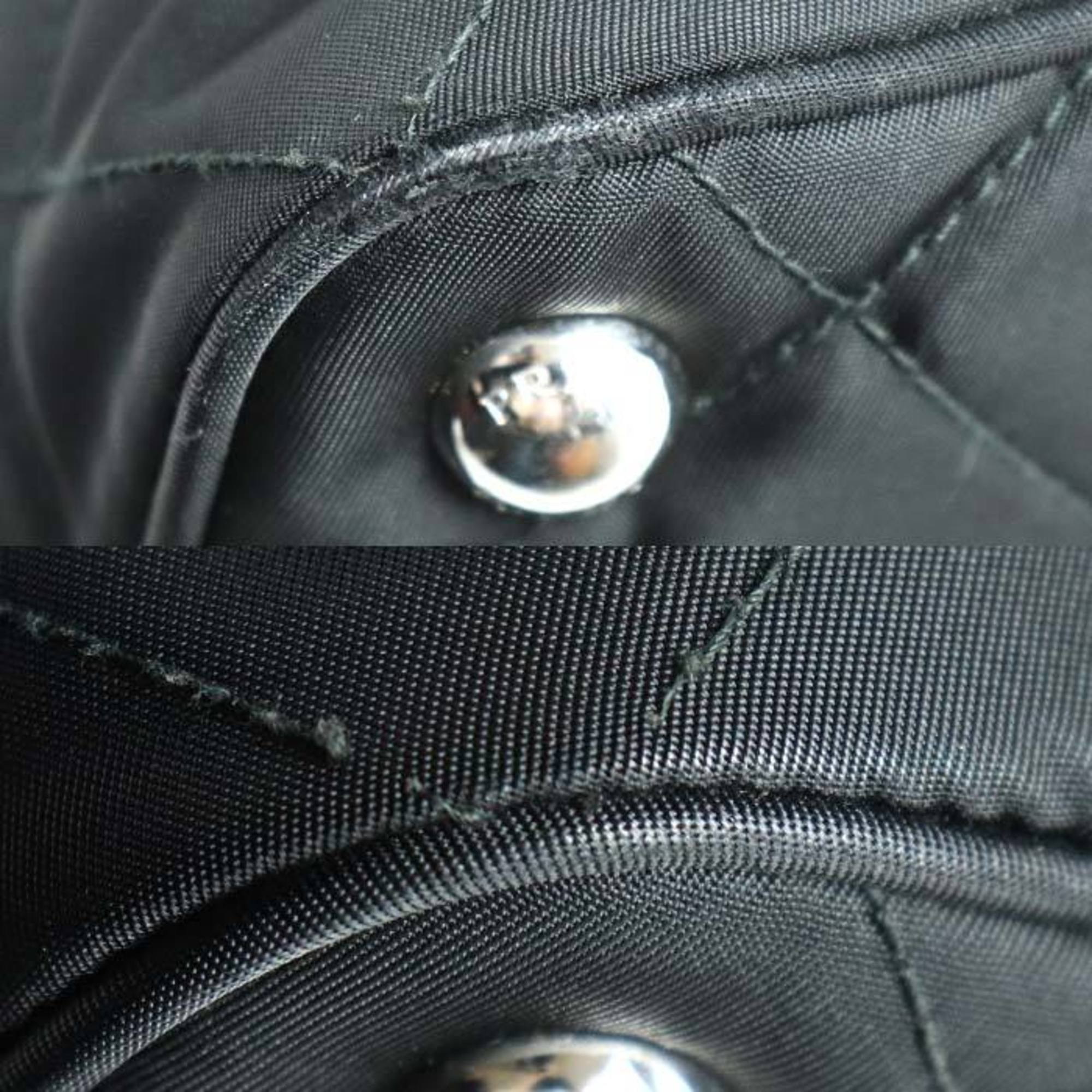 Prada Black Nylon Tote Bag (Pre-Owned)
