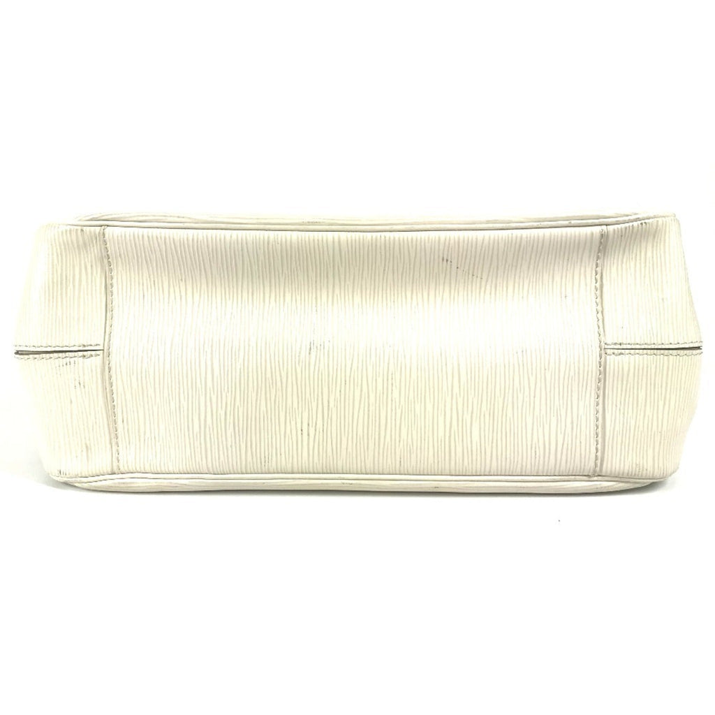 Louis Vuitton Epi White Epi Leather Handbag Tote Bag (Pre-Owned)