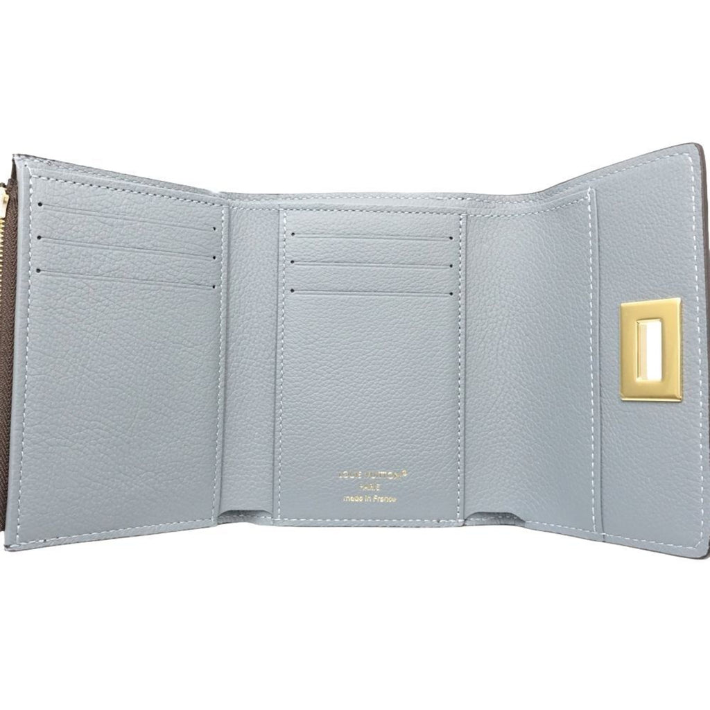 Louis Vuitton Brown Grayish Monogram Monogram Wallet (Tri-Fold) (Pre-Owned)