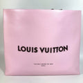 Louis Vuitton Pink Leather Shopping Bag Shoulder Bag Tote Bag (Pre-Owned)