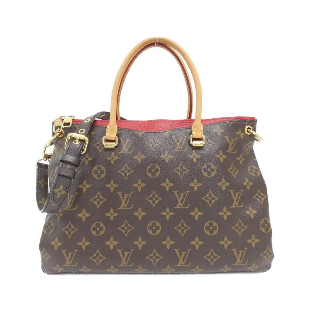 Louis Vuitton Cerise Marron Coated Canvas Handbag (Pre-Owned)
