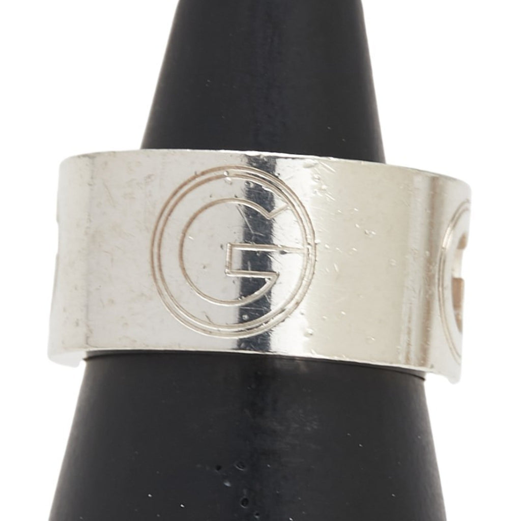Gucci Silver 925 Band Ring (Pre-Owned)