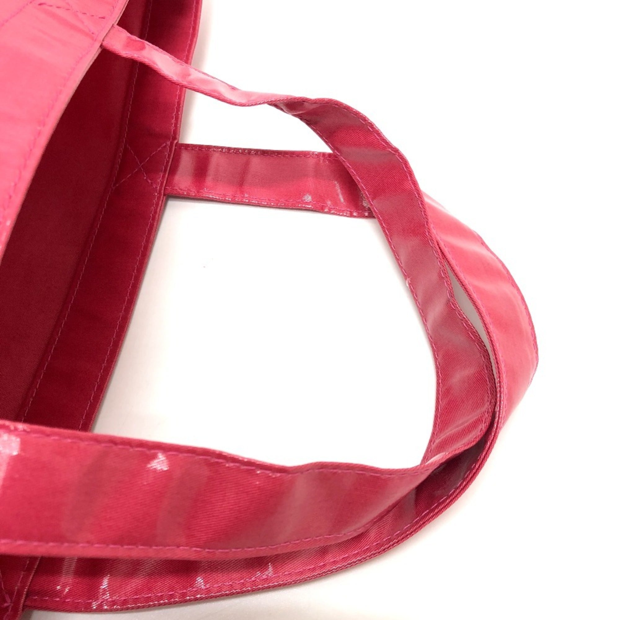 Gucci Pink Coated Canvas Handbag Tote Bag (Pre-Owned)