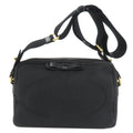 Prada Black Canvas Shoulder Bag (Pre-Owned)