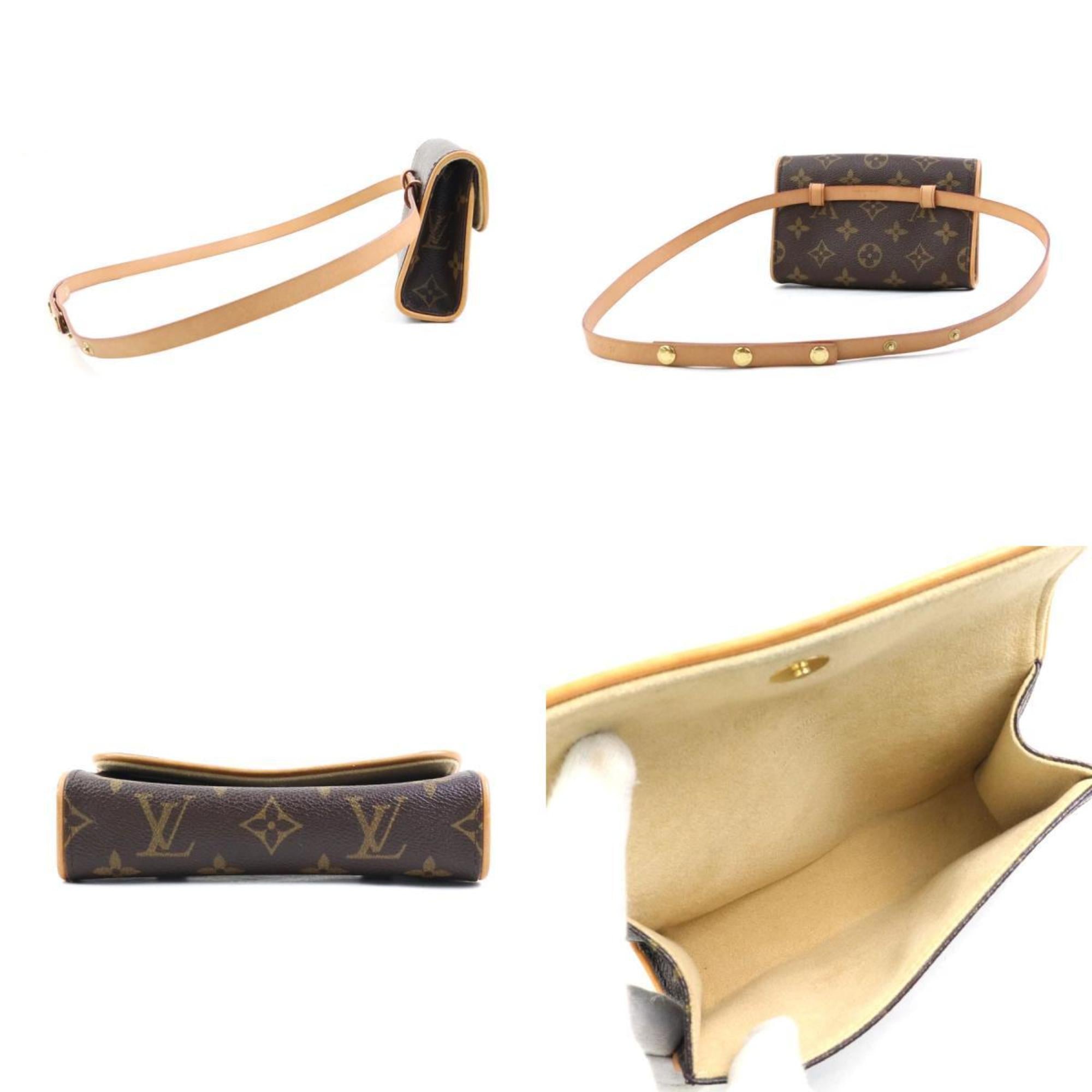 Louis Vuitton Brown Monogram Canvas Fanny Pack Pochette (Pre-Owned)