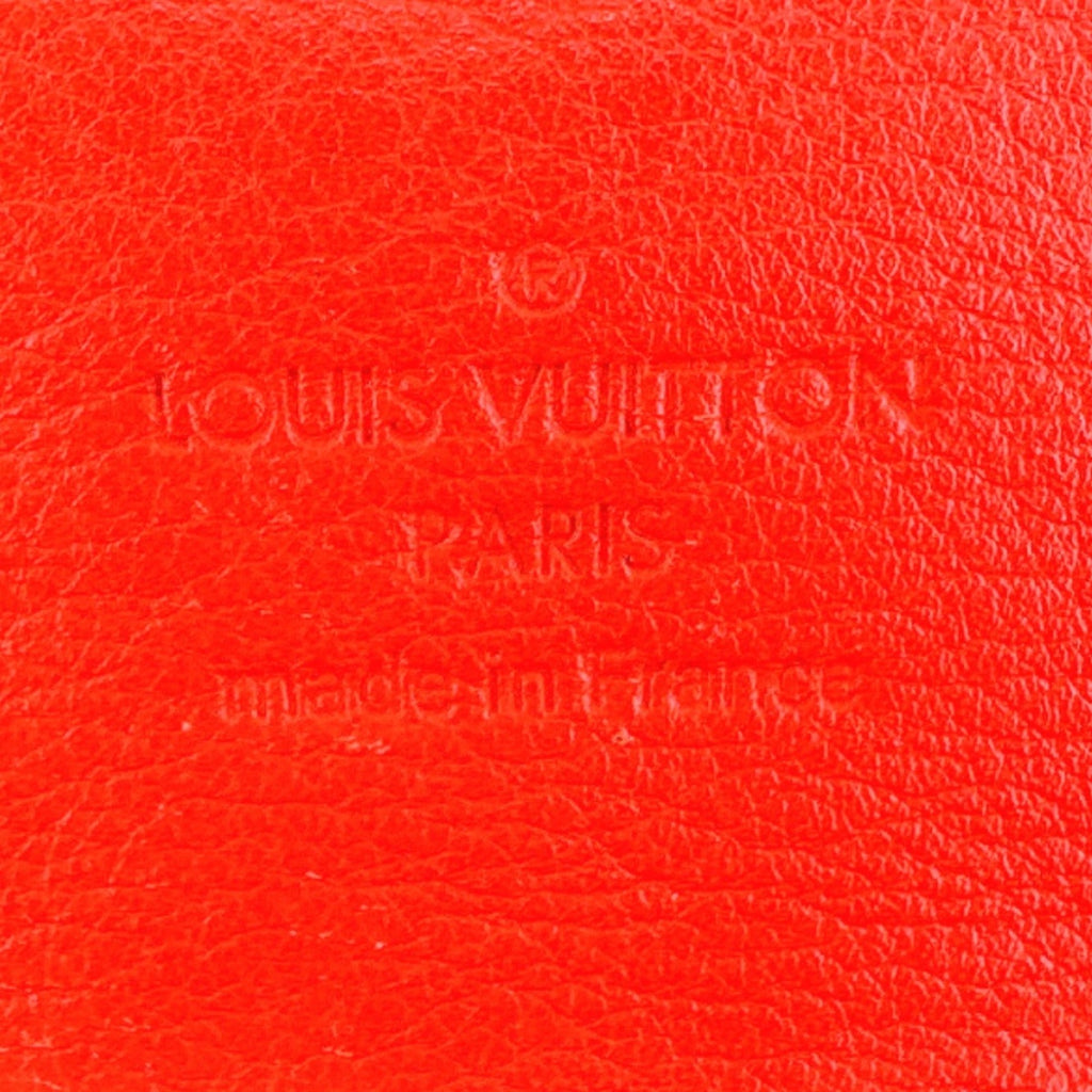 Louis Vuitton Corail Mahina Leather Long Wallet (Bi-Fold) (Pre-Owned)